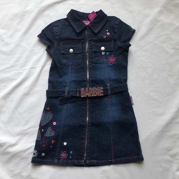 Barbie Other - Denim Barbie dress